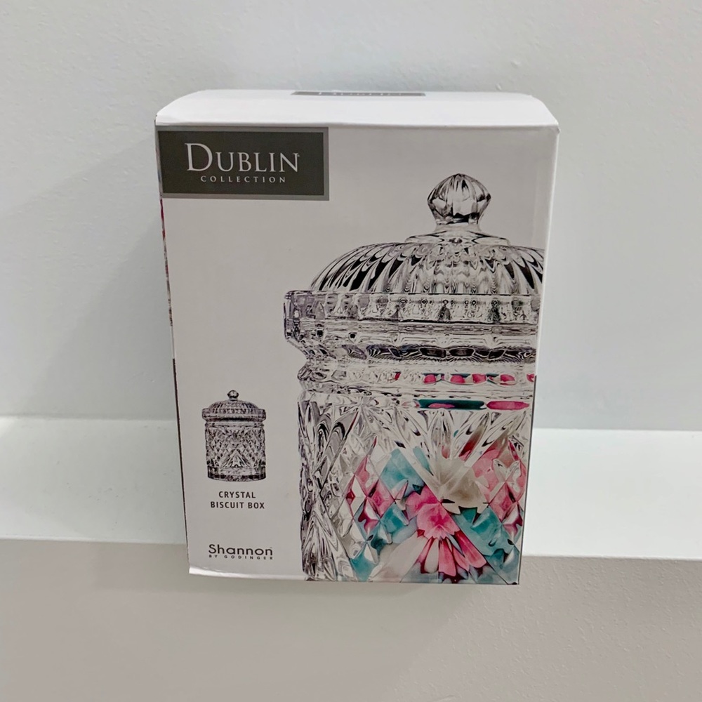 NIB Godinger Dublin Biscuit Box - Picture 5 of 7